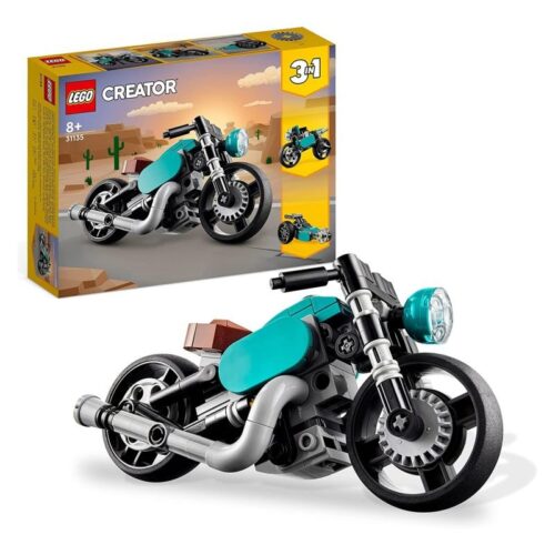 Lego Creator 31135 Moto clásica convertible 3en1 con 128 piezas