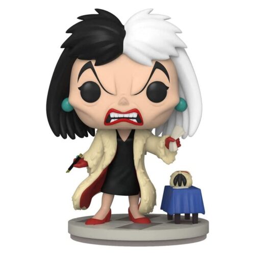 Funko POP! Disney 1083 de la villana Cruella de Vil de 101 Dalmatas