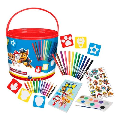 Patrulla Canina Cubo Actividades de Dibujo con 46 Piezas para Pintar