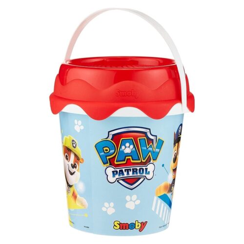 Cubo de playa Patrulla Canina Smoby con accesorios y regadera