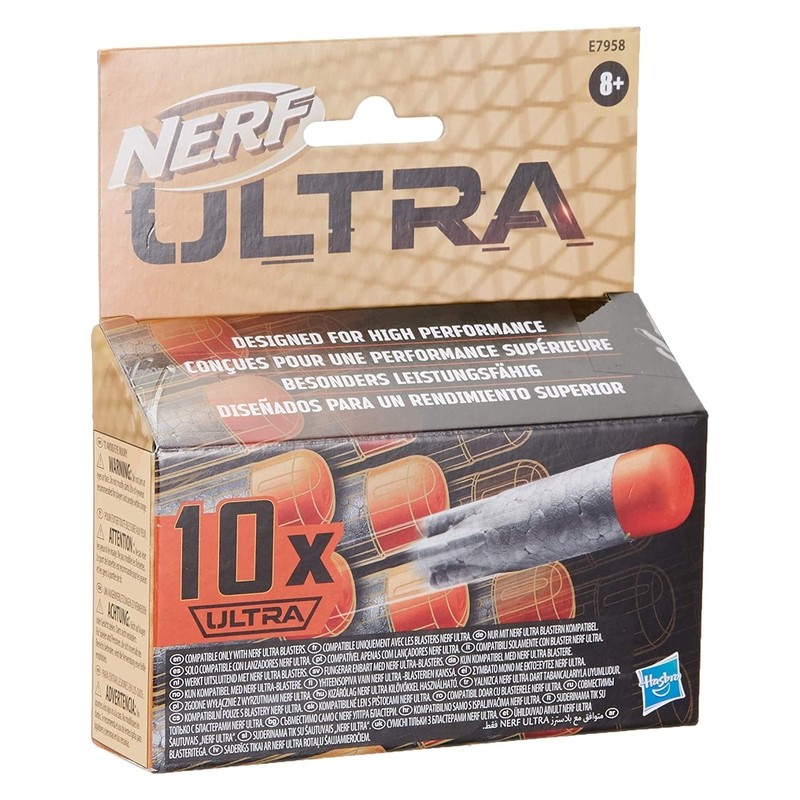 Dardos Nerf Ultra 10 unidades diseñados para un rendimiento superior