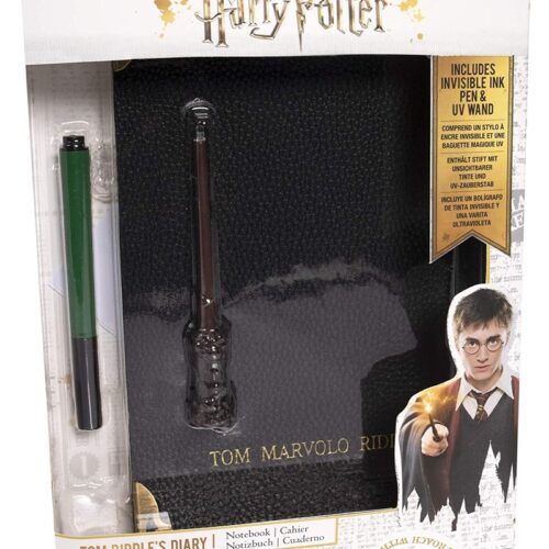 Diario Mágico de Tom Marvolo Riddle con bolígrafo de Harry Potter