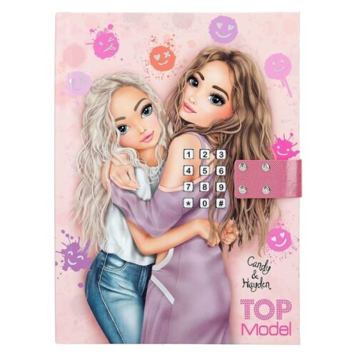 Diario con código secreto y sonido Happy Together de Top Model 12421