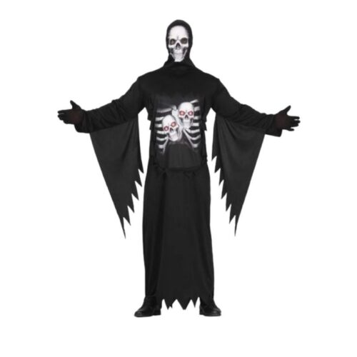Disfraz de adulto modelo la muerte ideal para Halloween de talla L