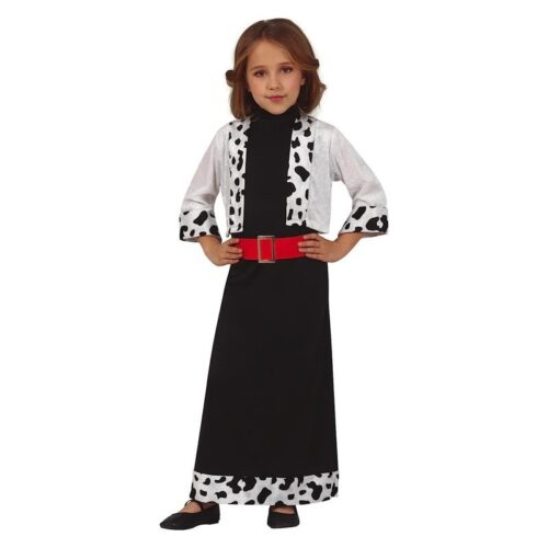 Disfraz infantil de villana cruel talla 5 y 6 años de Guirca 77060