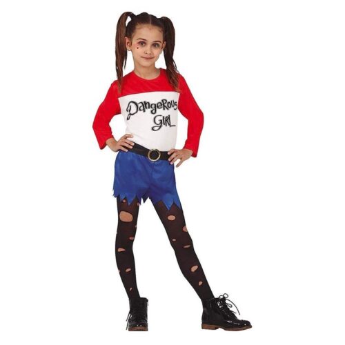 Disfraz de chica peligrosa talla L de Guirca para 10 y 12 años 77018