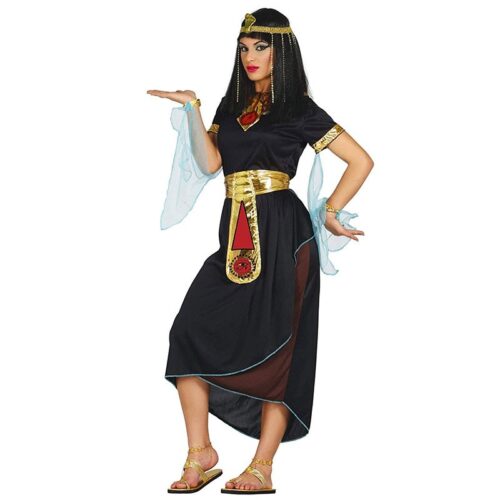 Disfraz de Cleopatra adulta negro talla de 38 a 40 de la marca Guirca