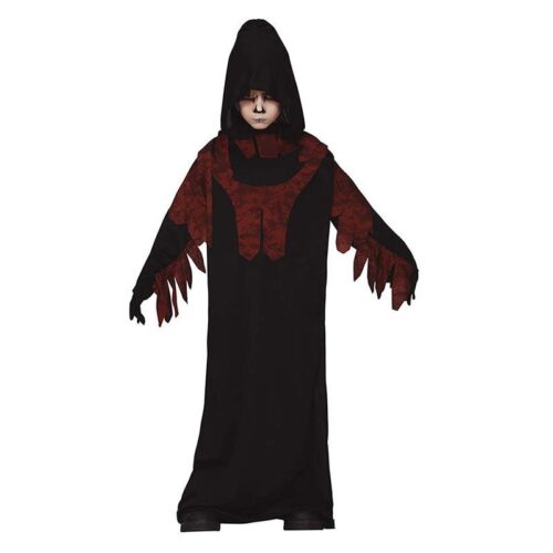 Disfraz de espíritu oscuro con túnica y capucha talla 5 y 6 años