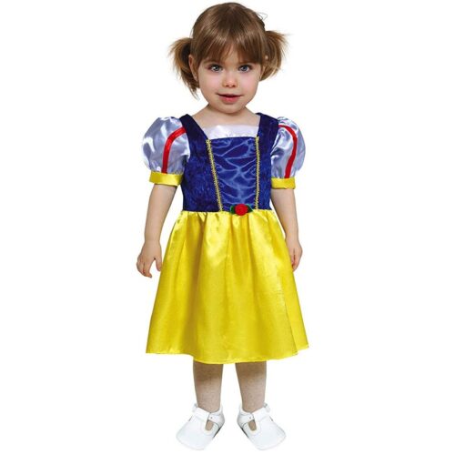Disfraz infantil princesa inspirado en Blancanieves talla 12-14 meses