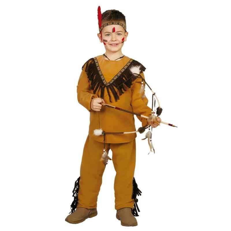 Disfraz Infantil Indio Talla 7 a 9 Años - Guirca 82794