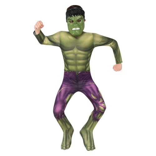 Disfraz infantil oficial Hulk Avengers clásico talla 9-10 años
