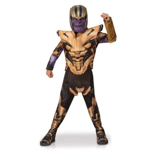 Disfraz infantil oficial de Thanos de los Vengadores talla S 3-4 años
