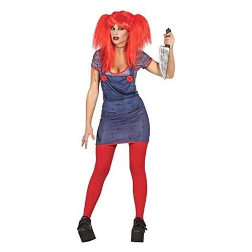 Disfraz de mujer para Halloween inspirado en novia de Chucky talla M