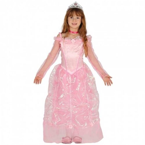 Disfraz niña Princesa de Cuento Rosa Talla 5-6 años 87536