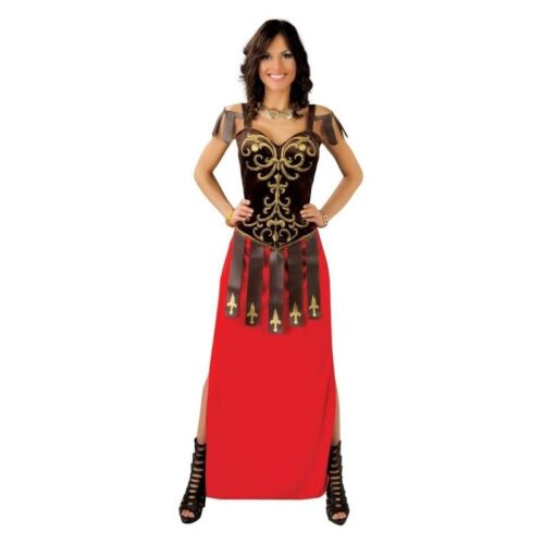 Disfraz de tiberia con falda roja talla M 38-40 de Guirca 84861