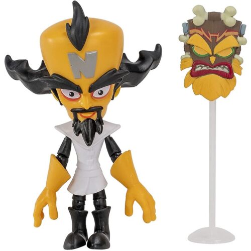 Doctor Neo Cortex con máscara Ukauka del videojuego Crash Bandicoot