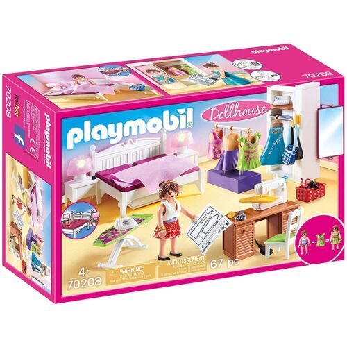 Dormitorio Rosa Playmobil Dollhouse 70208