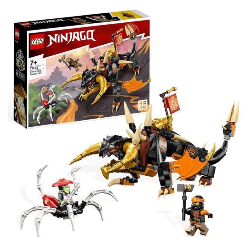 Lego Ninjago 71782 Dragon de Tierra EVO de Cole con personajes