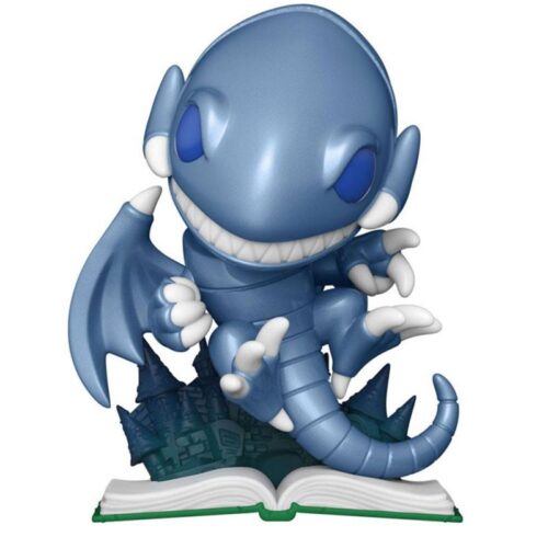 Funko POP Anime 1062 Dragon Toon de Ojos Azules de Yu Gi Oh con peana