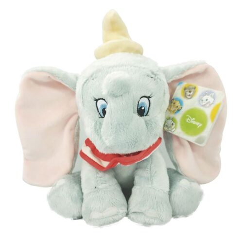 Peluche de Dumbo con camiseta corta y gorrito de 17 cm de tamaño