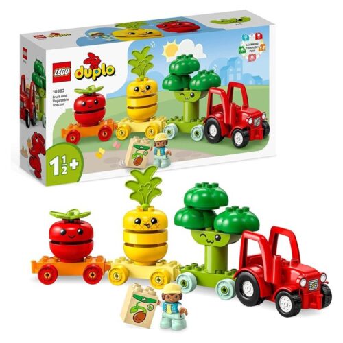 Lego Duplo 10982 Tractor de frutas y verduras con figura y 19 piezas