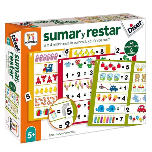 Educativa Sumas y Restas de Diset 68954