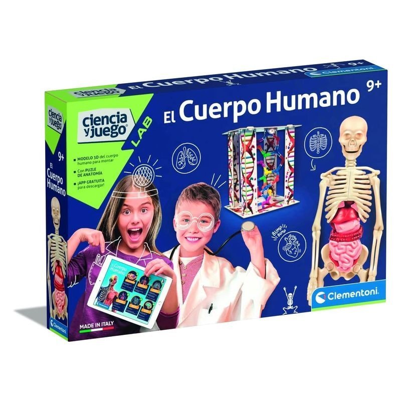 El Cuerpo Humano Ciencia y Juego de Clementoni