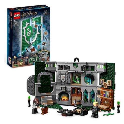Lego Harry Potter 76410 Estandarte de la casa Slytherin transformable