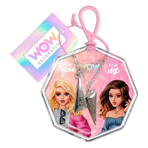 Estuche de collares octogonal de wow generation con diferentes estilos