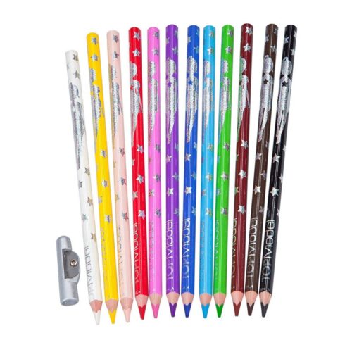 Estuche con 12 lapices de colores