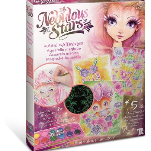 Estuche mágico Nebulous Stars de dibujo con acuarelas multicolor