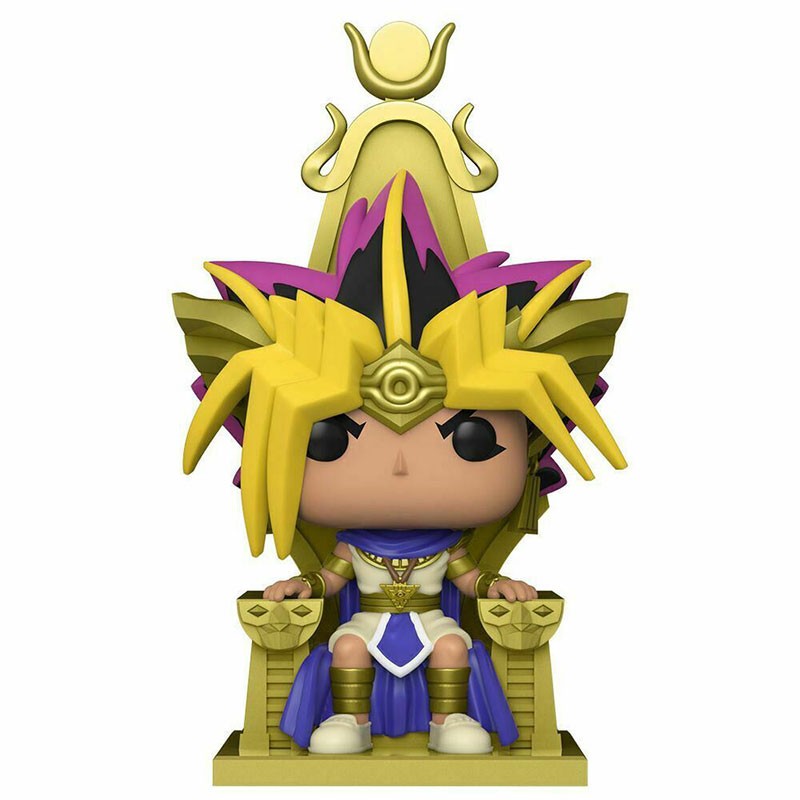 Funko POP Anime 1059 Faraón Atem de Yu Gi Oh sentado en trono de 15 cm