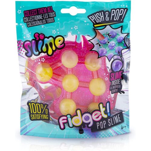 Blíster push pop de slime antiestrés multicolor modelos surtidos