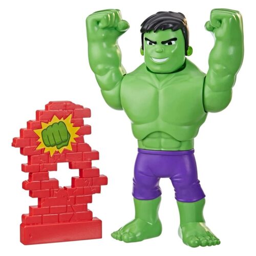Figura articulada Hulk 30cm Marvel Spidey y sus increíbles amigos