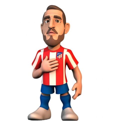 Figura de Coke con equipación del Atlético de Madrid de Minix con 7 cm