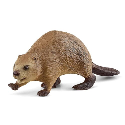 Figura de Castor de la Colección Schleich Wild Life 14855 de 3 cm