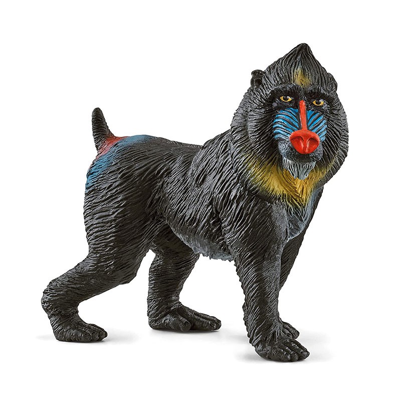 Figura de Mandril de la Colección Schleich Wild Life 14856 de 6 cm