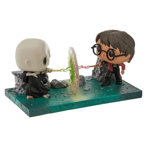 Funko POP Moment 119 Harry Potter contra Voldemort duelo de magia