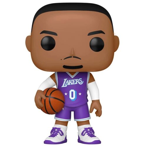 Figura Funko Pop NBA 135 Russell Westbrook Los Angeles Lakers de 9 cm