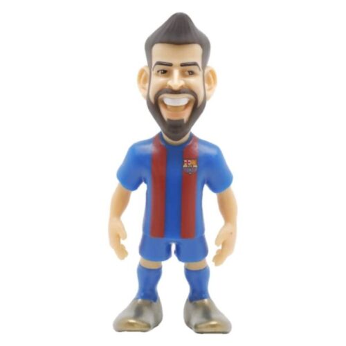 Minix Figura de 7cm del capitán Gerard Piqué del Fútbol Club Barcelona