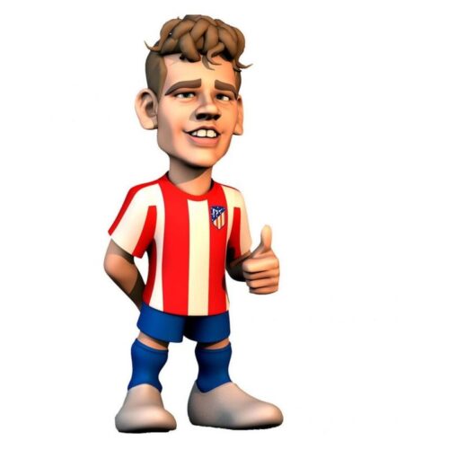 Figura Minix de Griezmann con equipación del Atlético de Madrid de 7cm