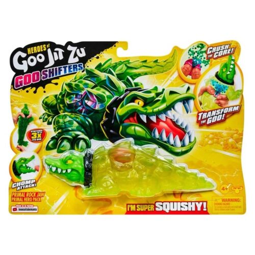 Figura Heroes of Goo JIT Zu Cocodrilo Primal Rock Jaw