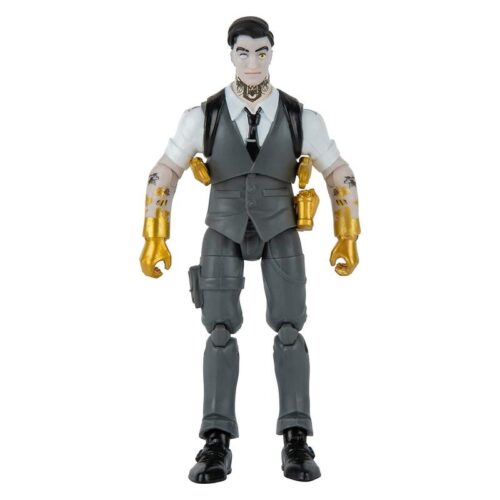 Figura Midas Fortnite de 10 cm con armadura desmontable y accesorios