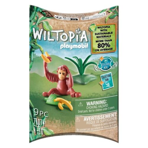 Playmobil Wiltopia figura monito y carta coleccionable 71074