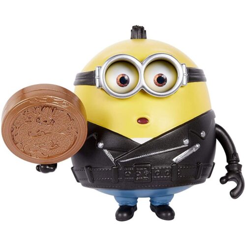Figura de Otto tirapiedras de Minions el origen de Gru con 9 cm