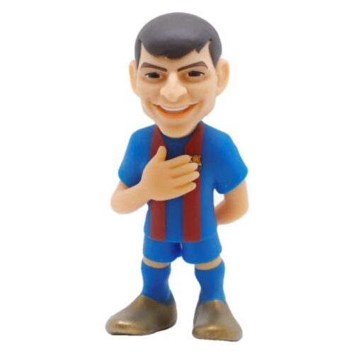 Figura coleccionable Pedri jugador del FCB 7 cm con el dorsal 16 de Minix