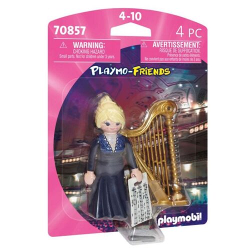 Figura de Playmobil de arpista de la linea Playmo friends 70857
