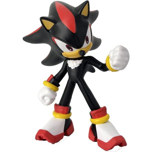 Figura de Shadow el erizo personaje de Sonic con 9 cm de plástico