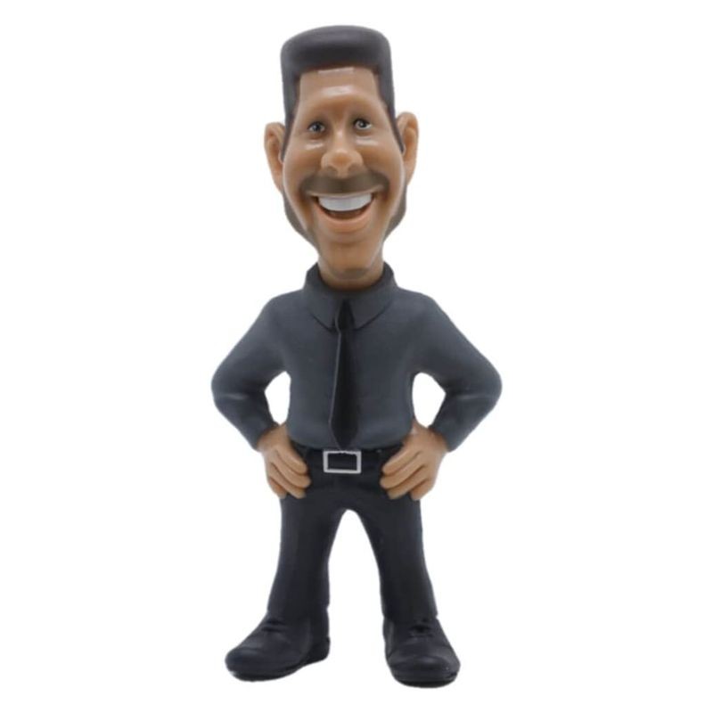 Figura Minix de Simeone el entrenador del Atlético de Madrid con 7 cm