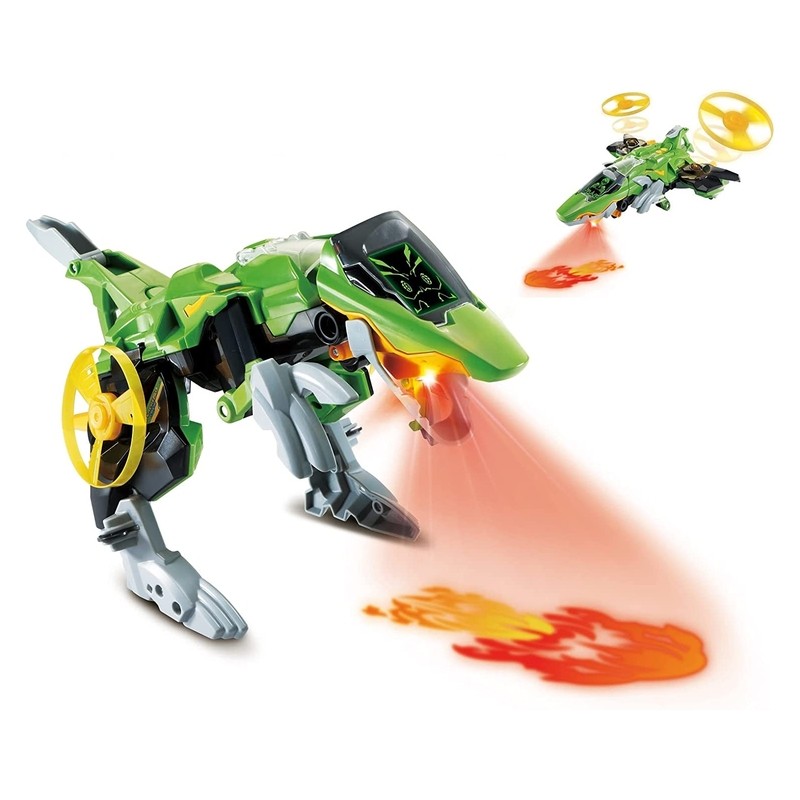 Figura transformable Rotor el tericinosaurio modelo avión de combate